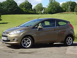 Used 2011 Ford Fiesta Zetec Brown - Interior and Exterior details 4