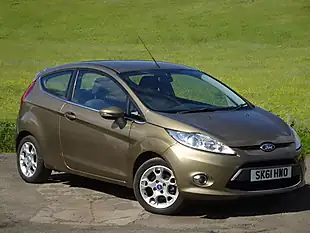 Used 2011 Ford Fiesta Zetec Brown - Interior and Exterior details 5
