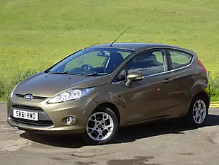 Used 2011 Ford Fiesta Zetec Brown - Interior and Exterior details 7