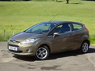 Used 2011 Ford Fiesta Zetec Brown - Interior and Exterior details 8