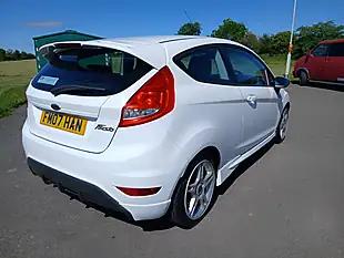 Used 2011 Ford Fiesta Zetec S White - Interior and Exterior details 7