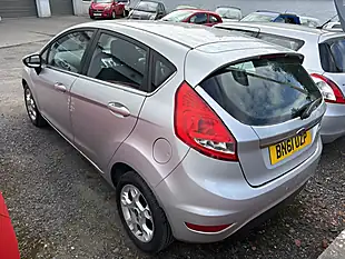 Used 2011 Ford Fiesta Zetec Silver - Interior and Exterior details 2