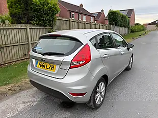 Used 2011 Ford Fiesta Zetec Silver - Interior and Exterior details 5