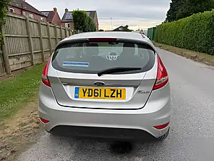 Used 2011 Ford Fiesta Zetec Silver - Interior and Exterior details 6