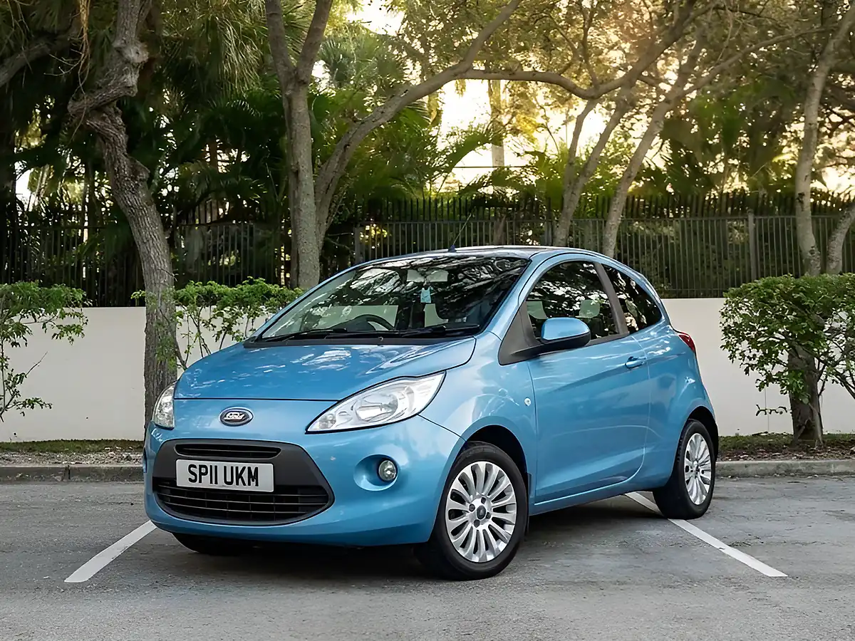 Used 2011 Ford Ka Zetec Blue - Front View