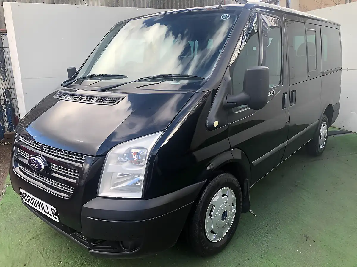 Used 2011 Ford Transit 280 Trend Tourneo Lr 9 Str Black - Front View