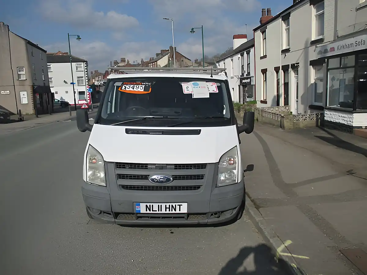 Used 2011 Ford Transit 85 White - Front View