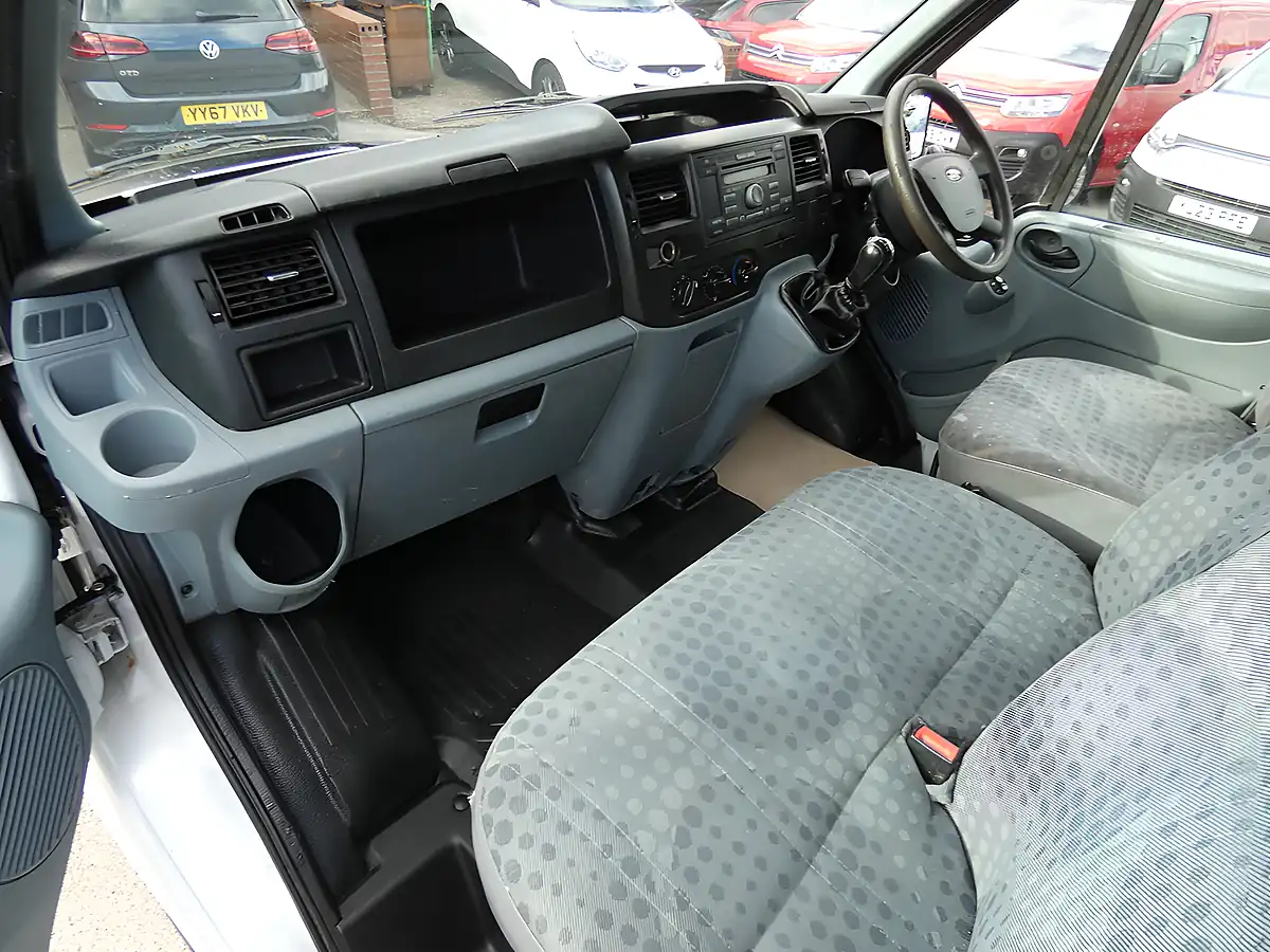 Used 2011 Ford Transit Low Roof Panel Van L1H1 Swb White - Interior and Exterior details 16