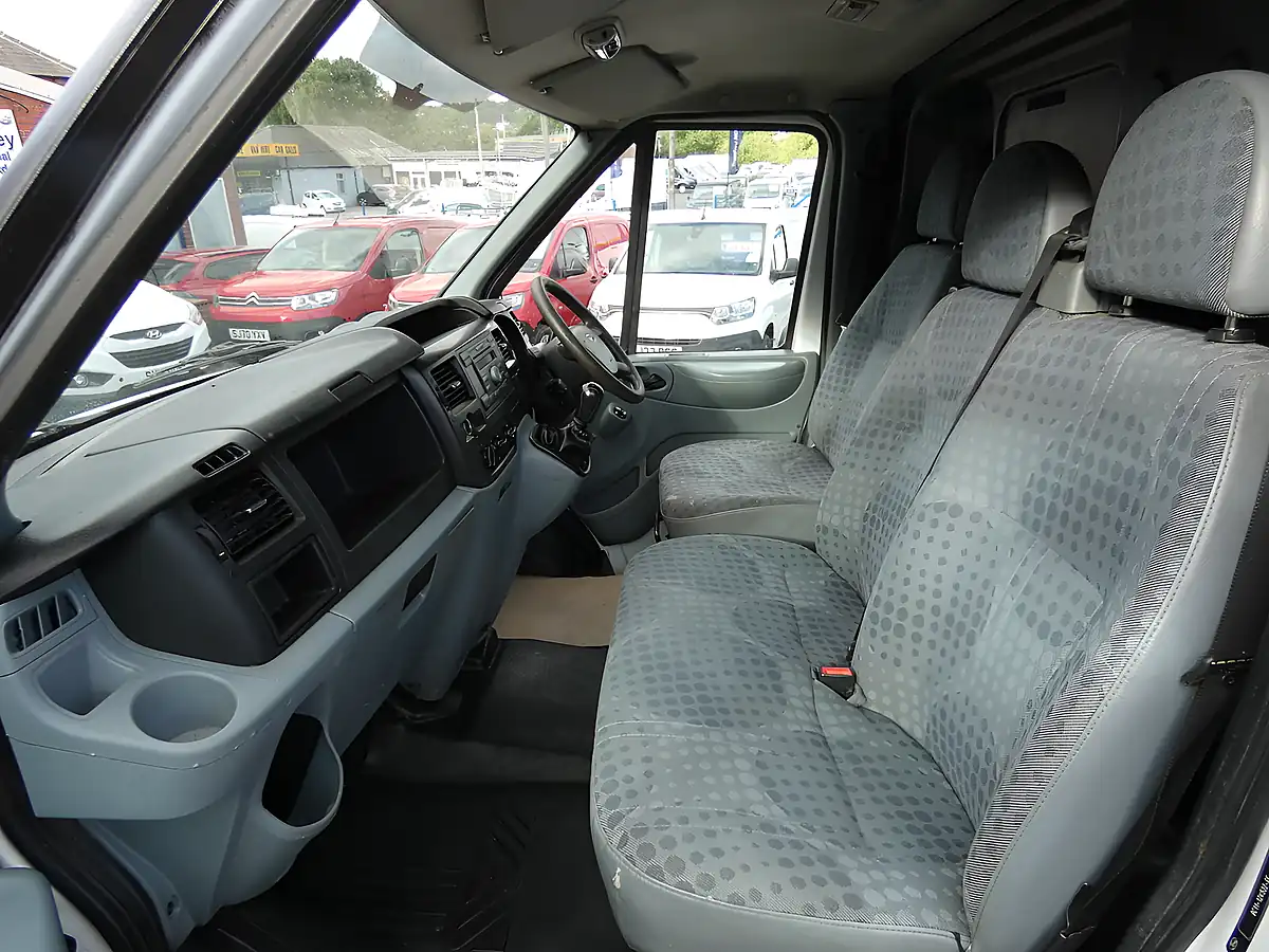 Used 2011 Ford Transit Low Roof Panel Van L1H1 Swb White - Interior and Exterior details 9