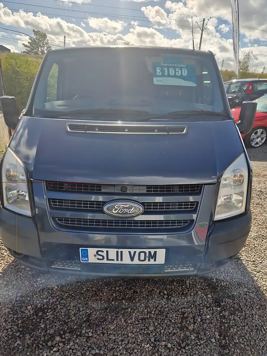 Used 2011 Ford Transit Low Roof Van Limited Grey - Front View