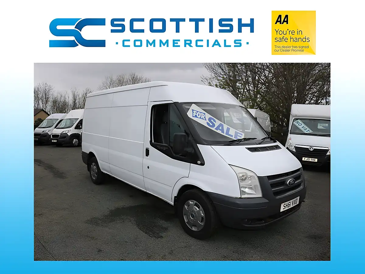 Used 2011 Ford Transit Lwb White - Front View
