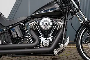 Used 2011 Harley-Davidson Blackline Vivid Black - Interior and Exterior details 11