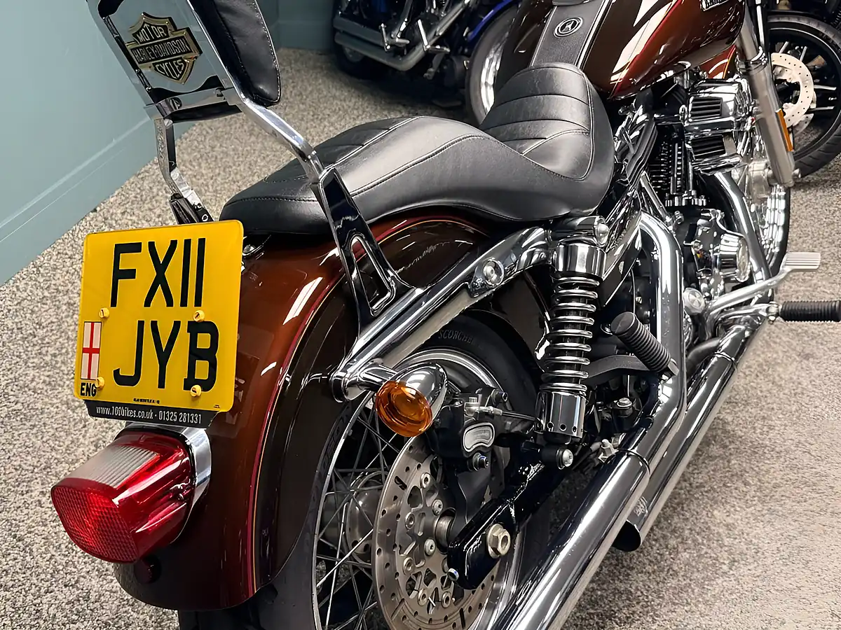 Used 2011 Harley-Davidson Dyna Fxdc Super Glide Custom Brown - Interior and Exterior details 14