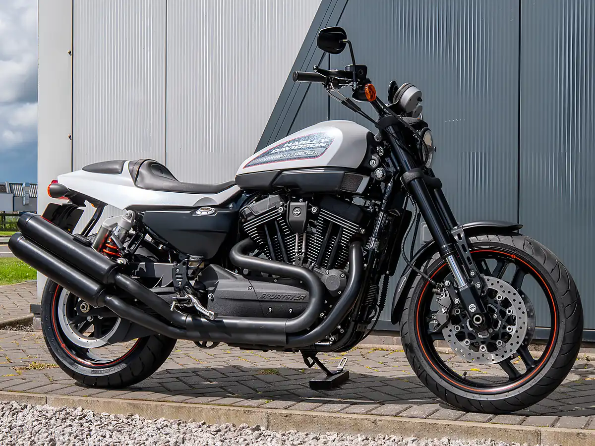 Used 2011 Harley-Davidson Sportster XR1200X White Hot Denim - Front View