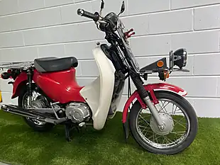 Used 2011 Honda C110 Pro Red - Interior and Exterior details 3