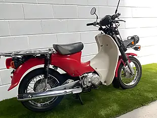 Used 2011 Honda C110 Pro Red - Interior and Exterior details 5