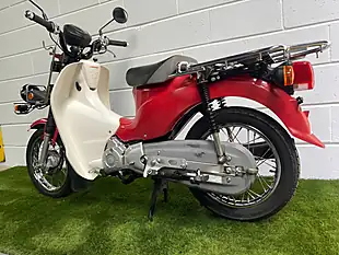 Used 2011 Honda C110 Pro Red - Interior and Exterior details 7