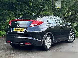 Used 2011 Honda Civic Es Black - Interior and Exterior details 12
