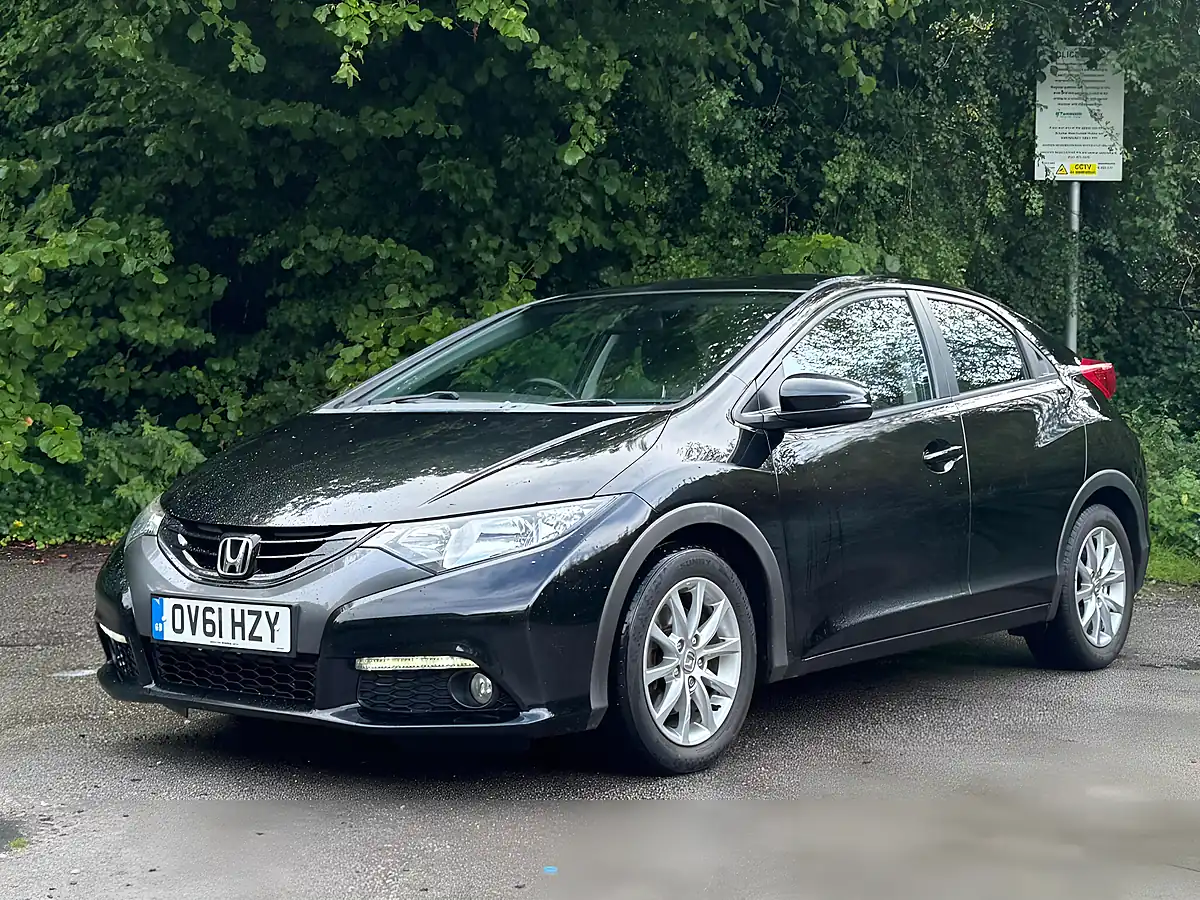 Used 2011 Honda Civic Es Black - Interior and Exterior details 7