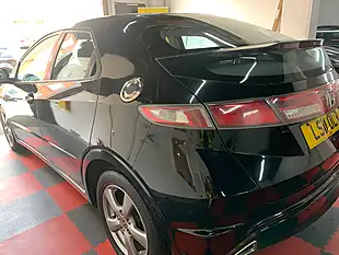 Used 2011 Honda Civic Si Black - Interior and Exterior details 5
