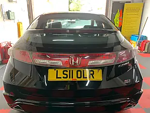 Used 2011 Honda Civic Si Black - Interior and Exterior details 6