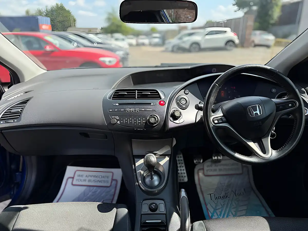 Used 2011 Honda Civic Type S Blue - Interior and Exterior details 13