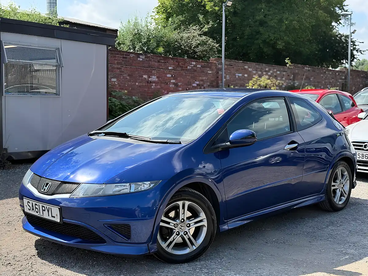 Used 2011 Honda Civic Type S Blue - Interior and Exterior details 3