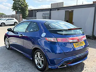 Used 2011 Honda Civic Type S Blue - Interior and Exterior details 5