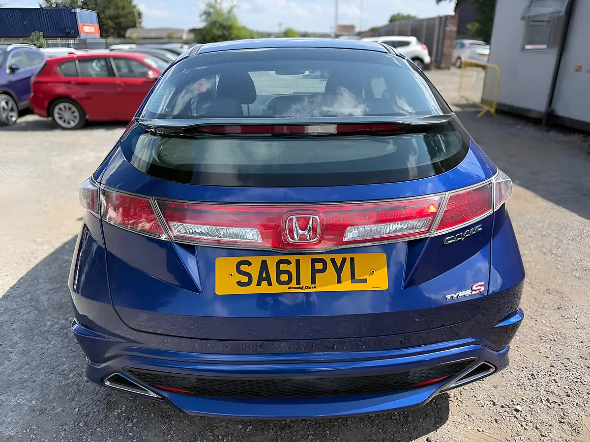 Used 2011 Honda Civic Type S Blue - Interior and Exterior details 6