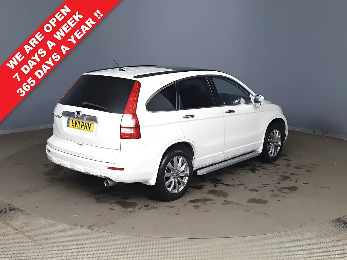 Used 2011 Honda Cr-V Ex White - Interior and Exterior details 2