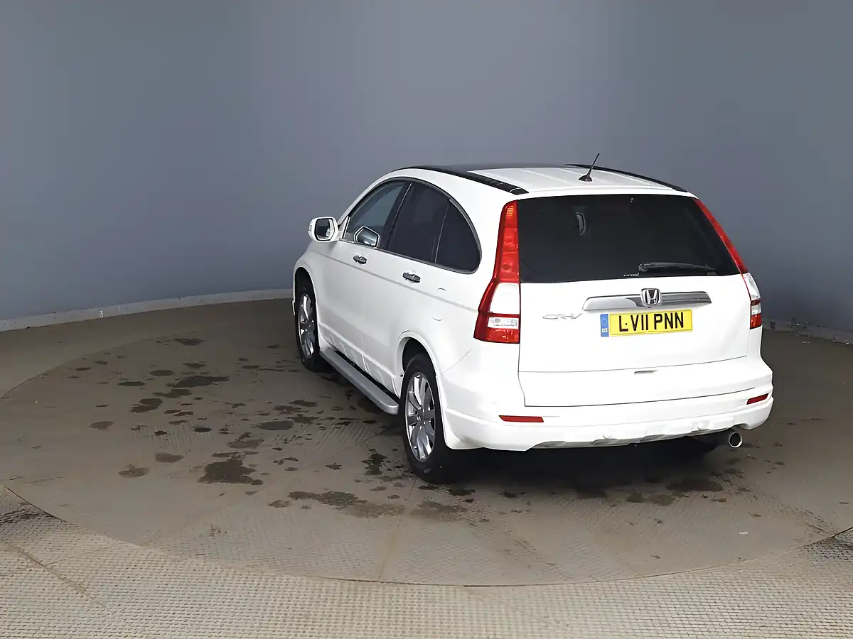 Used 2011 Honda Cr-V Ex White - Interior and Exterior details 9