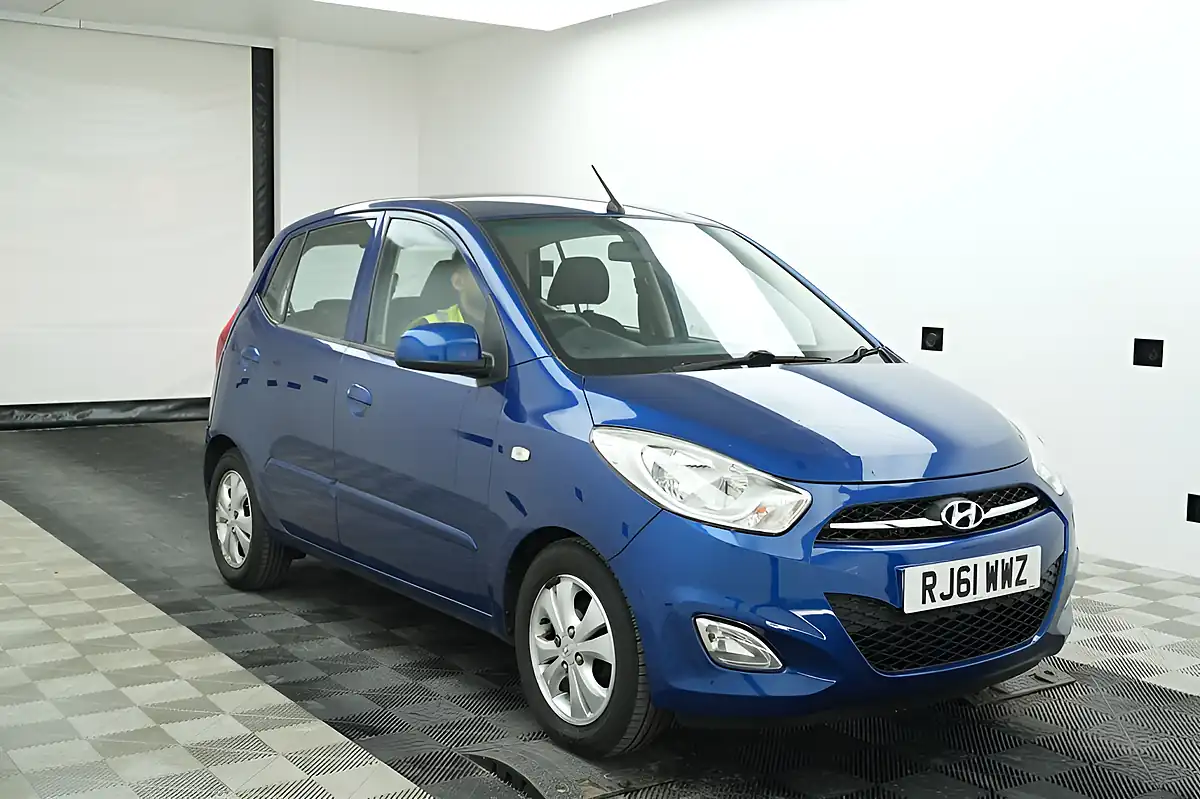 Used 2011 Hyundai I10 Active Blue - Front View