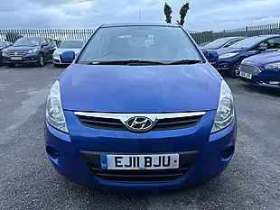 Used 2011 Hyundai I20 Comfort Euro 5 5dr Blue - Interior and Exterior details 2