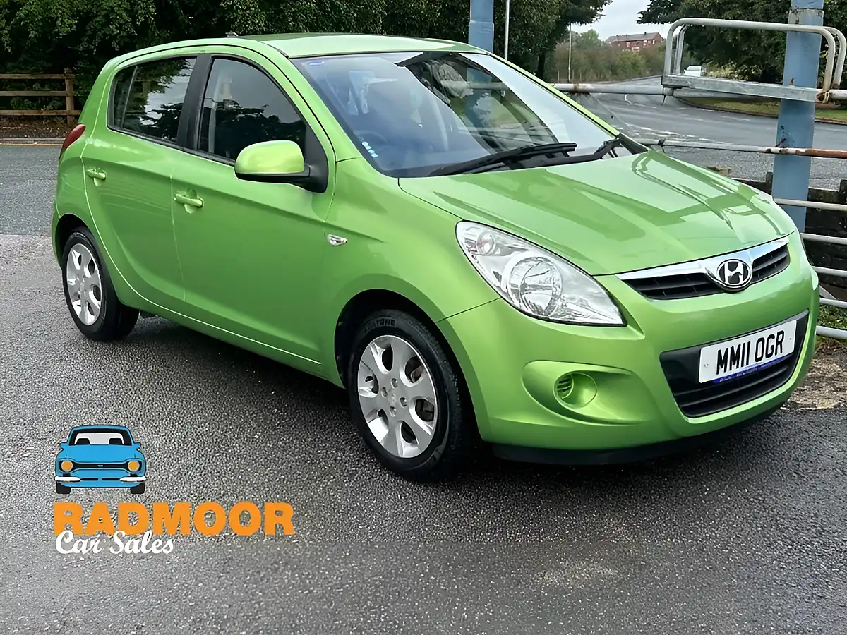 Used 2011 Hyundai i20 Comfort Green - Front View