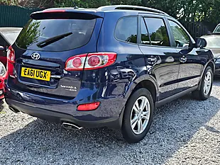 Used 2011 Hyundai Santa Fe Premium Blue - Interior and Exterior details 14