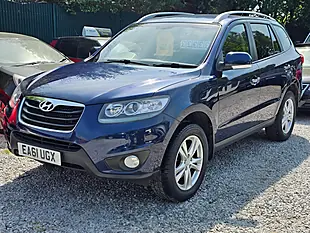 Used 2011 Hyundai Santa Fe Premium Blue - Interior and Exterior details 4