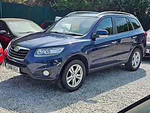 Used 2011 Hyundai Santa Fe Premium Blue - Interior and Exterior details 5