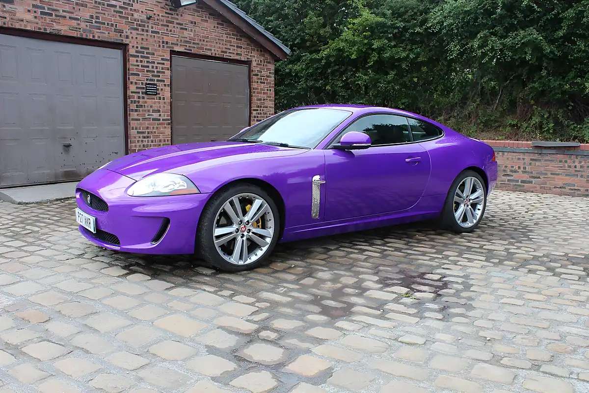 Used 2011 Jaguar Xk Purple - Interior and Exterior details 2