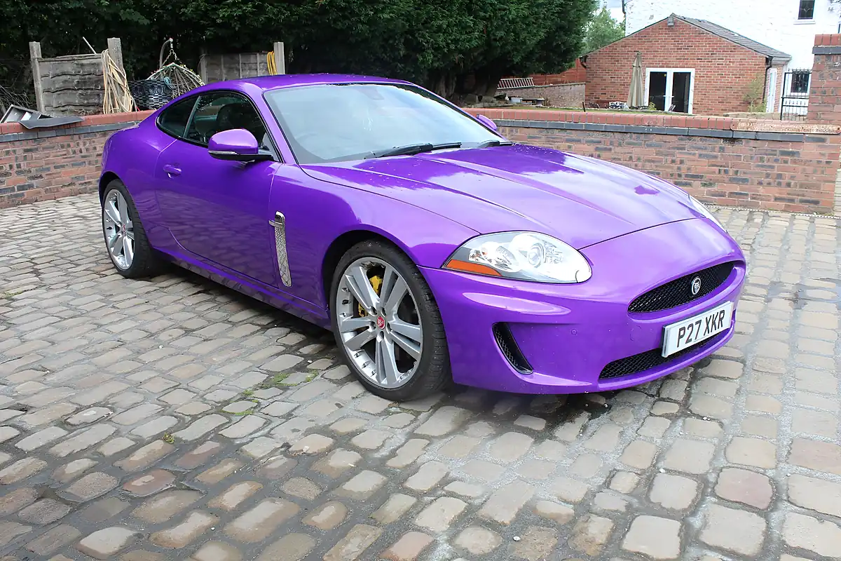 Used 2011 Jaguar Xk Purple - Interior and Exterior details 3