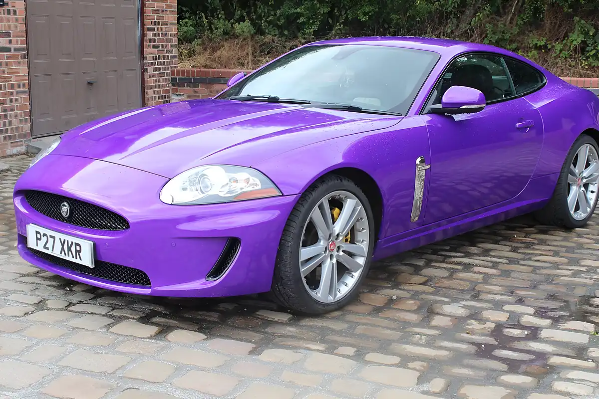 Used 2011 Jaguar Xk Purple - Interior and Exterior details 8