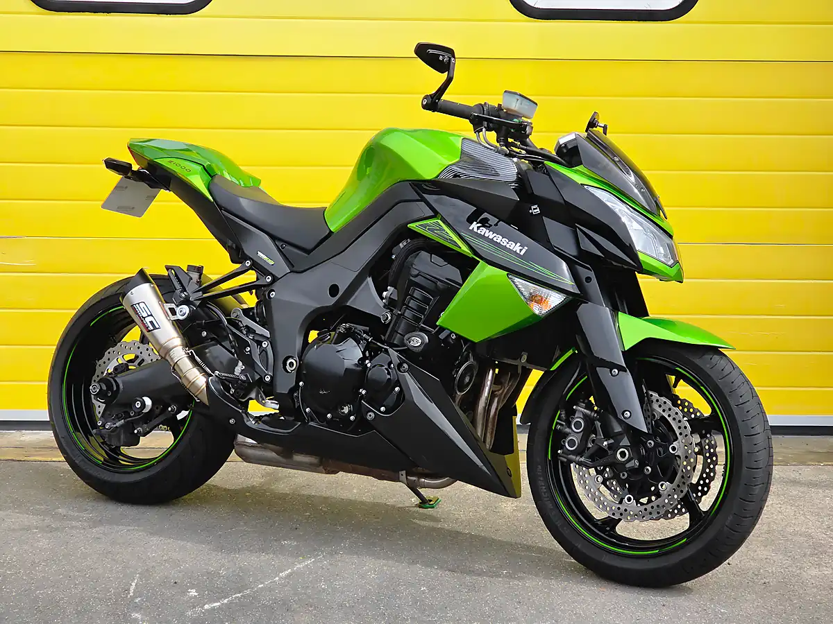 Used 2011 Kawasaki Z1000 Sc Project Green - Front View