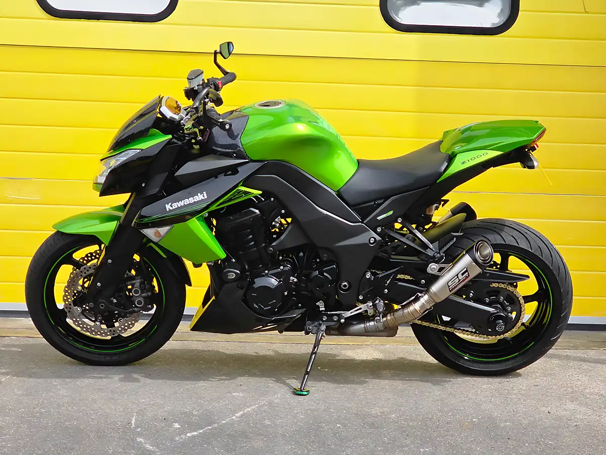 Used 2011 Kawasaki Z1000 Sc Project Green - Interior and Exterior details 5