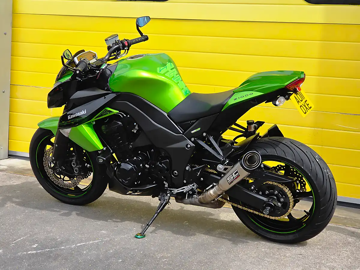Used 2011 Kawasaki Z1000 Sc Project Green - Interior and Exterior details 6