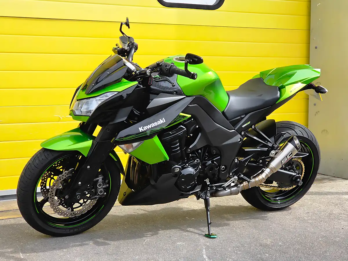 Used 2011 Kawasaki Z1000 Sc Project Green - Interior and Exterior details 7