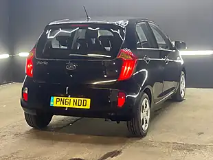 Used 2011 Kia Picanto 1 Black - Interior and Exterior details 4