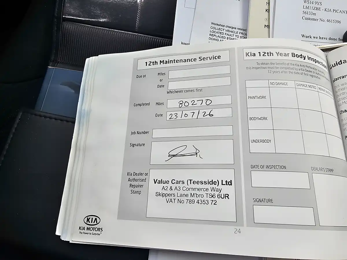 Used 2011 Kia Picanto Domino Black - Interior and Exterior details 20