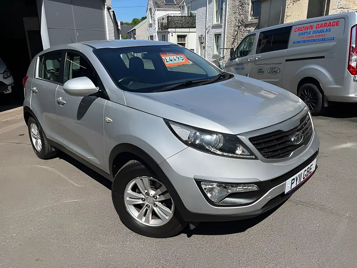 Used 2011 Kia Sportage Ecodynamics 1 Silver - Front View