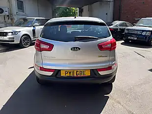 Used 2011 Kia Sportage Ecodynamics 1 Silver - Interior and Exterior details 7