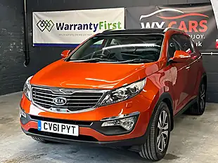Used 2011 Kia Sportage Ecodynamics 3 Orange - Interior and Exterior details 2