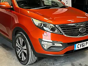 Used 2011 Kia Sportage Ecodynamics 3 Orange - Interior and Exterior details 7